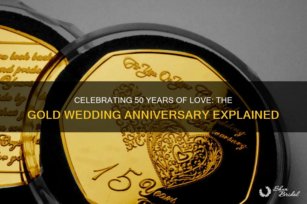 what is gold wedding anniversary