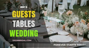 Understanding Guest Tables at Weddings: A Complete Guide for Couples