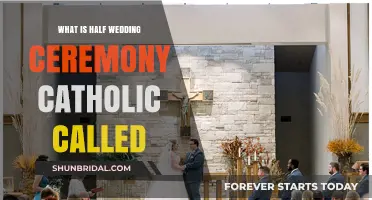 Understanding the Catholic Half Wedding Ceremony: Rituals and Significance