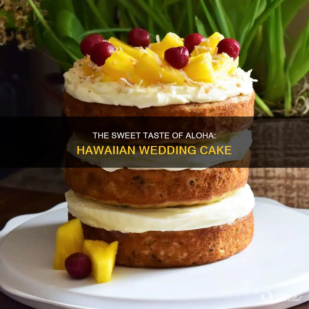 what is hawaiian wedding cake