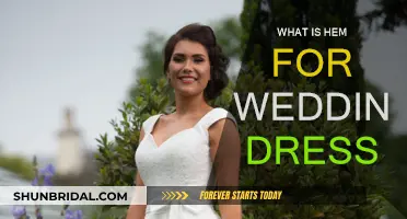 The Magic of Hems in Wedding Dresses