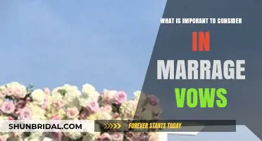 Crafting Meaningful Marriage Vows: Key Considerations for a Lifelong Commitment
