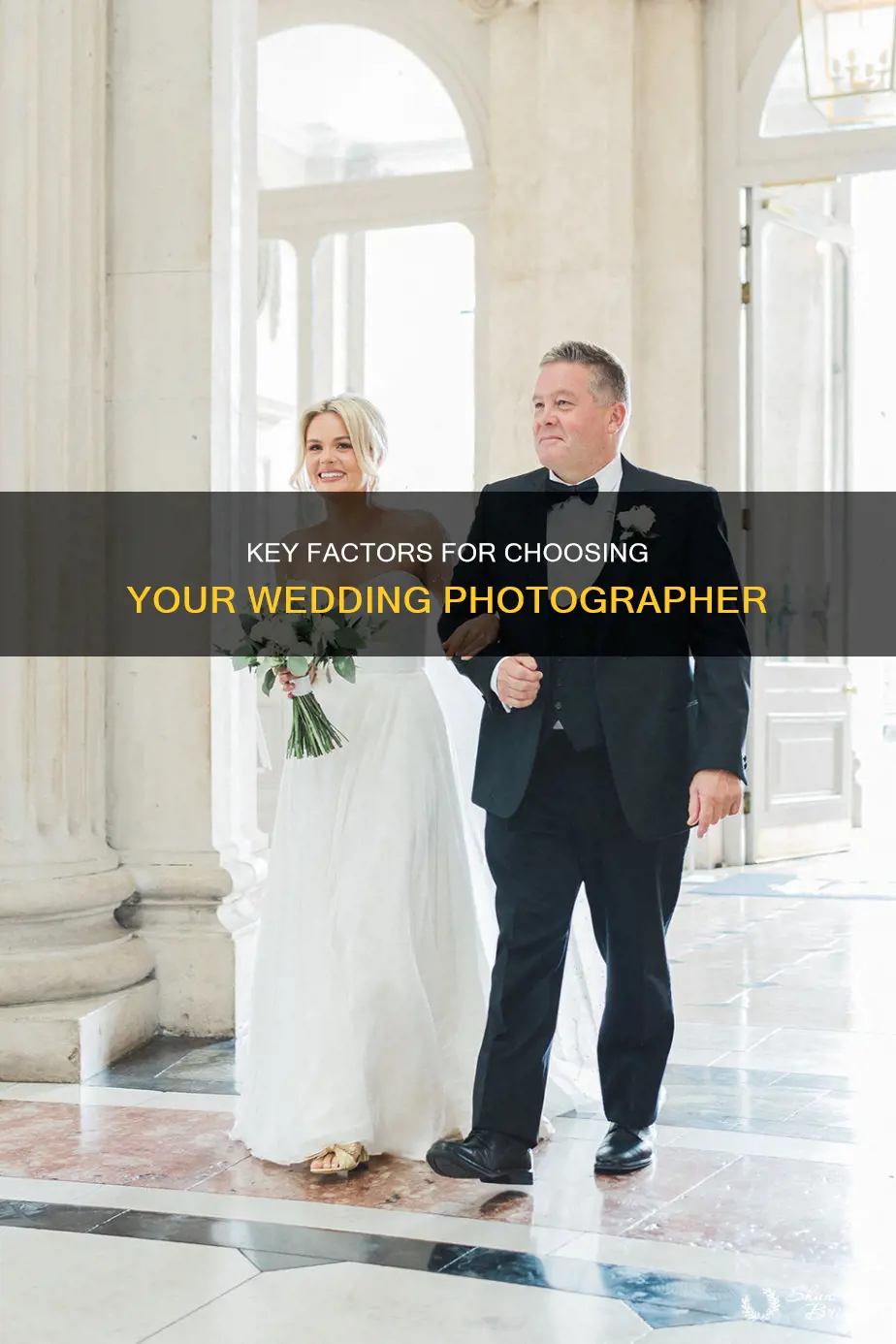 what is important when choosing a wedding photographers
