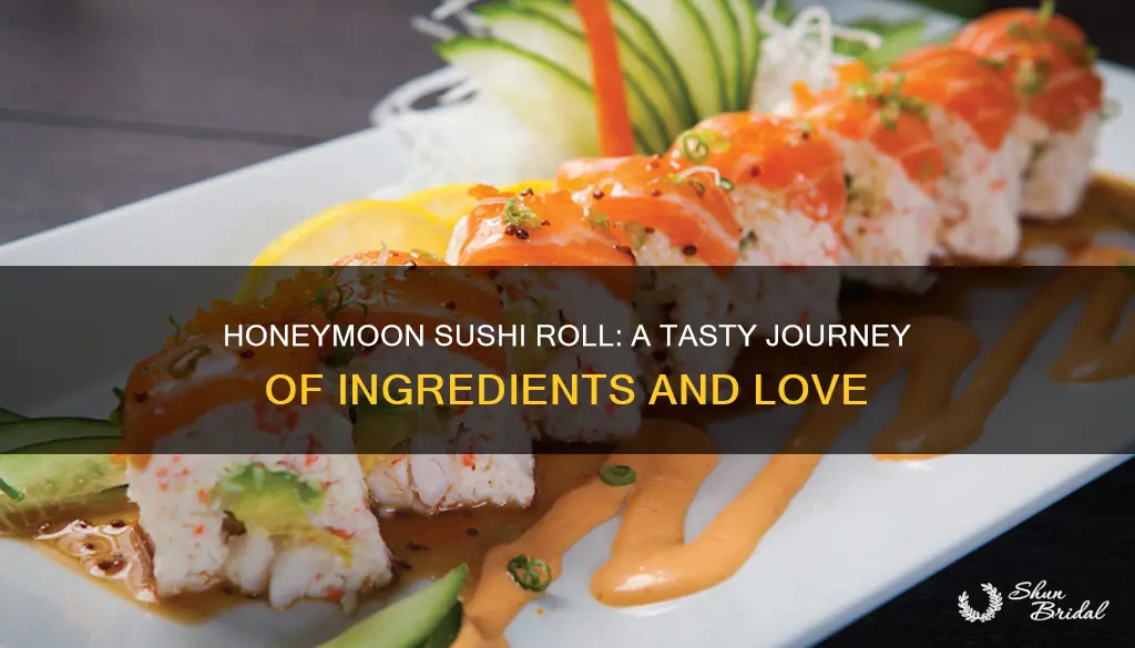 what is in a honeymoon sushi roll