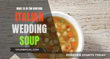Tim Hortons' Italian Wedding Soup: A Hearty Comfort Food