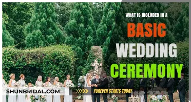 Essential Elements of a Simple, Elegant Wedding Ceremony Explained