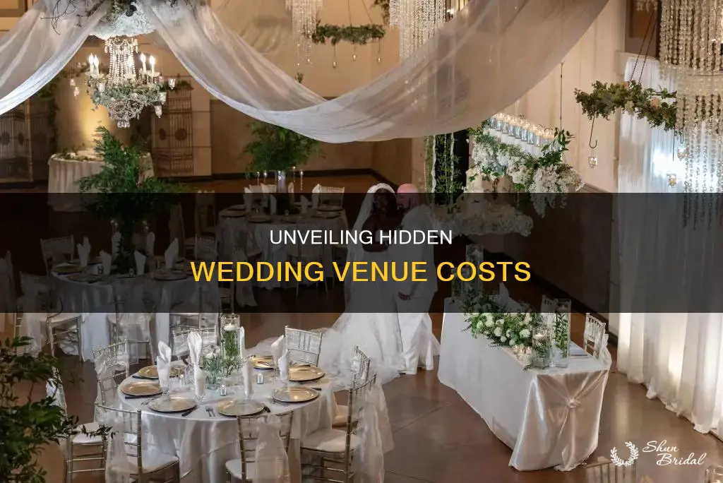 what is included in a wedding venue cost