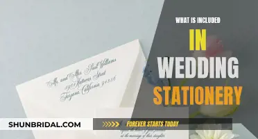 Wedding Stationery: What's Included in the Suite?