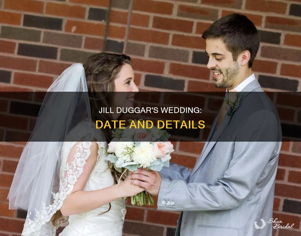 what is jill duggar wedding date