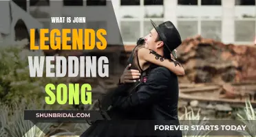 John Legend's Wedding Song: A Romantic Ballad