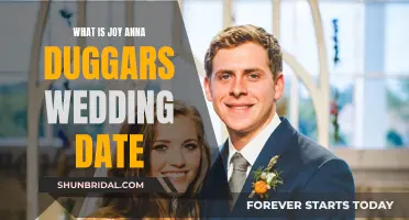 Joy-Anna Duggar's Wedding: Date and Details