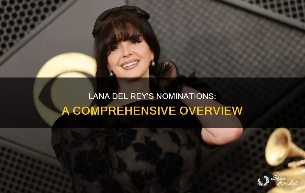 what is lana del rey nominated for