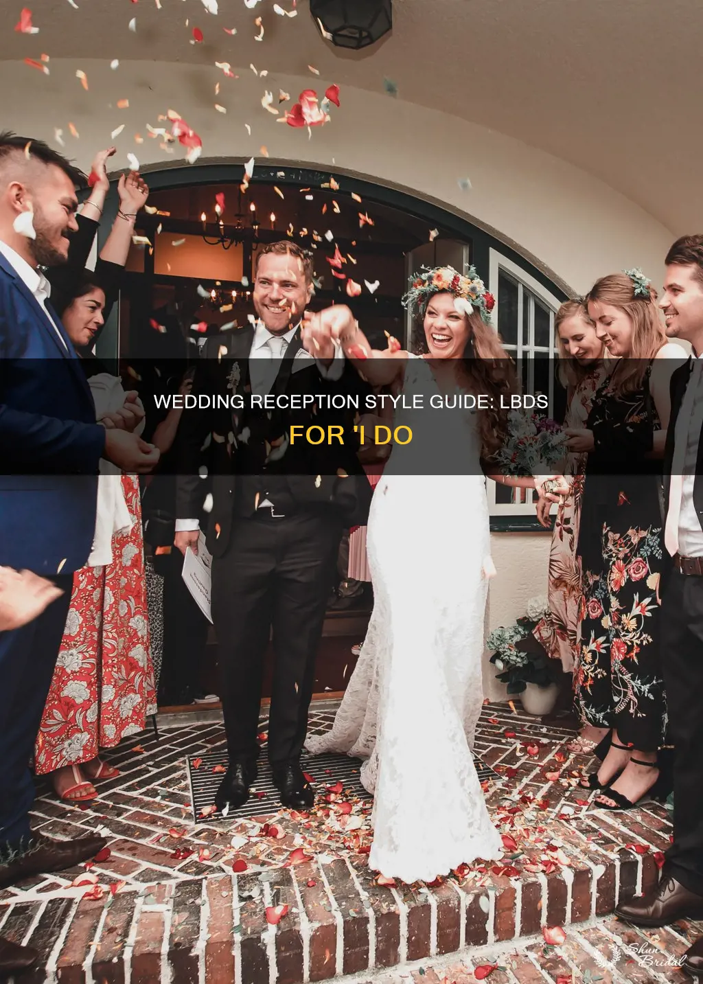 what is lbds in wedding reception apparel
