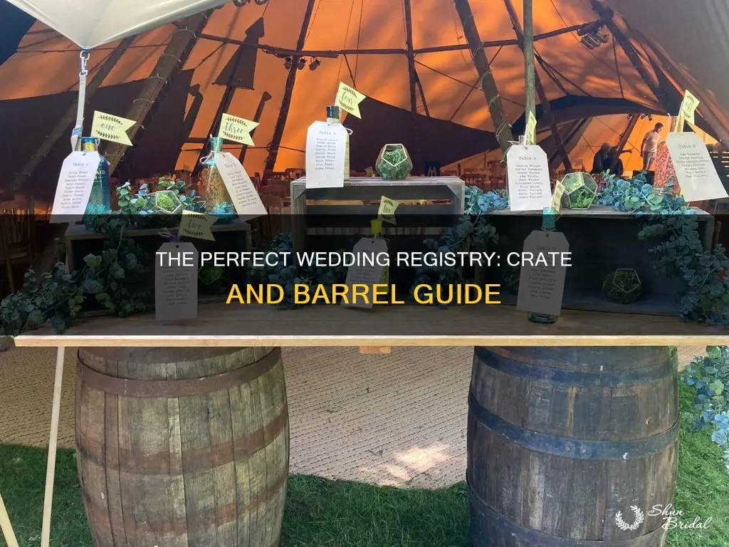 what is linke to crate and barrel wedding registry