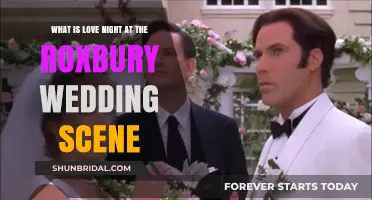 Love Night at the Roxbury: Decoding the Iconic Wedding Scene
