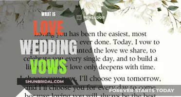 Love's Promise: Wedding Vows