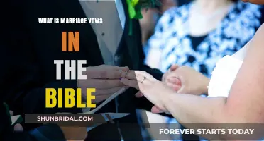 Biblical Marriage Vows: Understanding Sacred Commitments in Scripture