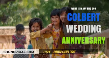 Mary and Don Colbert's Wedding Anniversary: A Celebration of Love