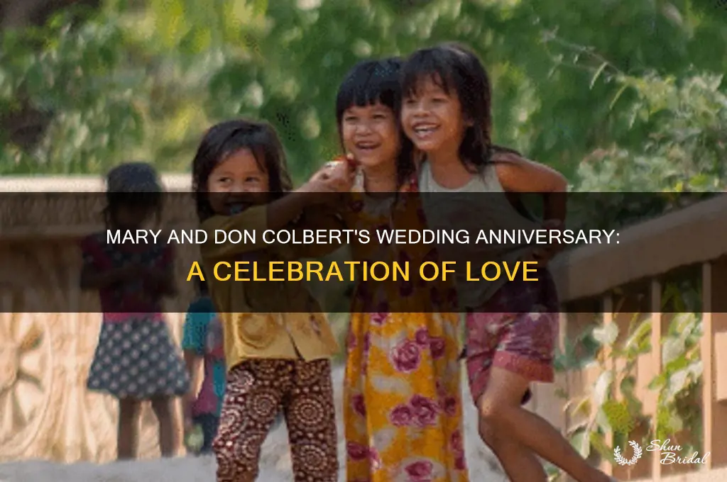what is mary and don colbert wedding anniversary