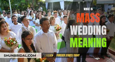 The Meaning of Mass Weddings: A Union of Many