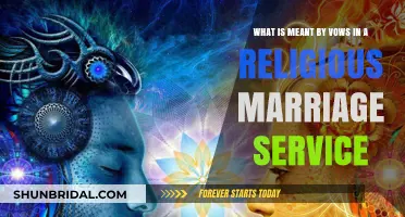 Understanding Sacred Vows: The Heart of Religious Marriage Services Explained