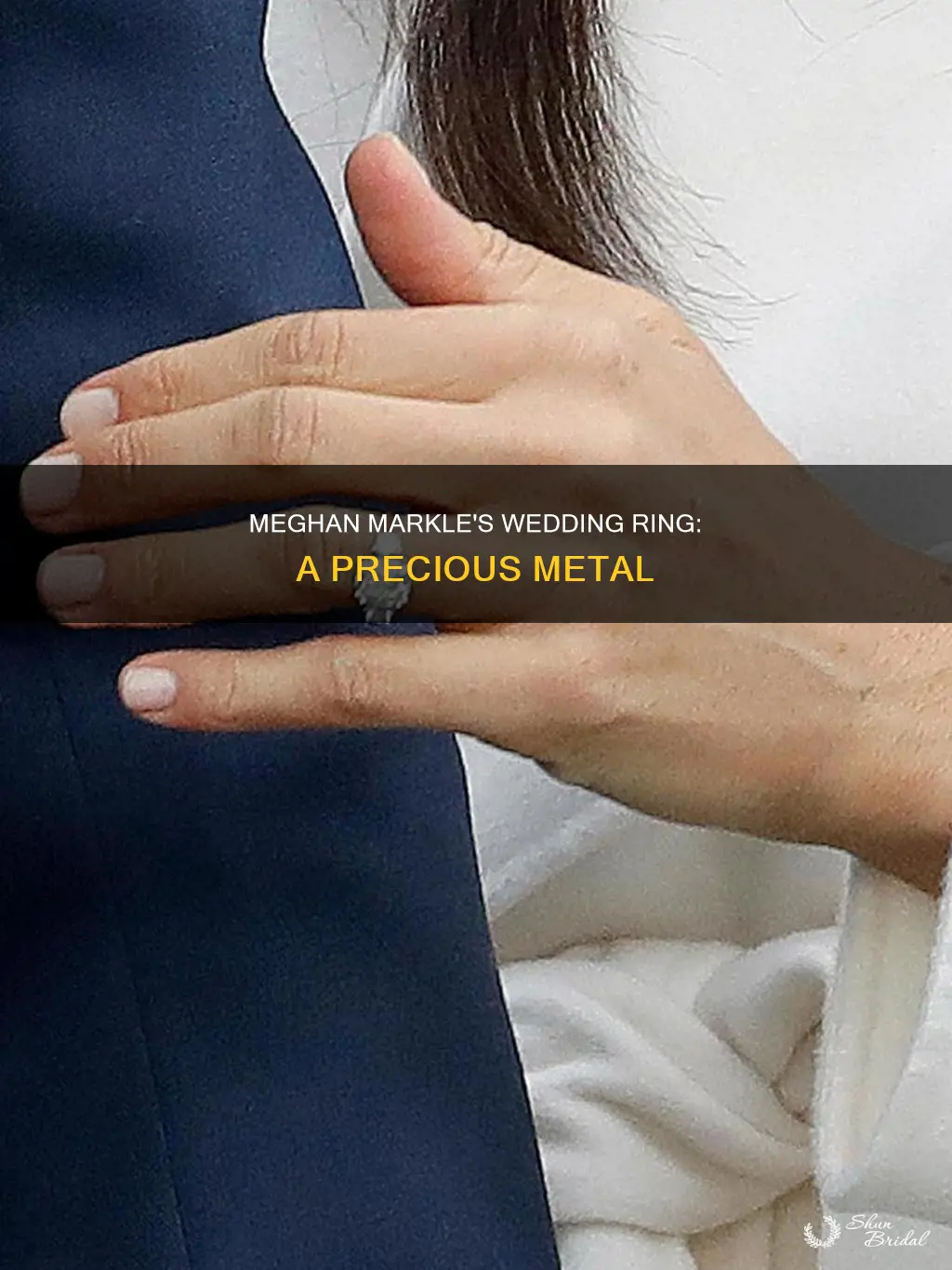 what is meghan markle wedding ring made of