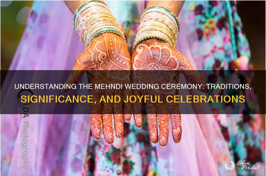 what is mehndi wedding ceremony