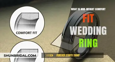Choosing the Right Mid-Weight Comfort Fit Wedding Ring