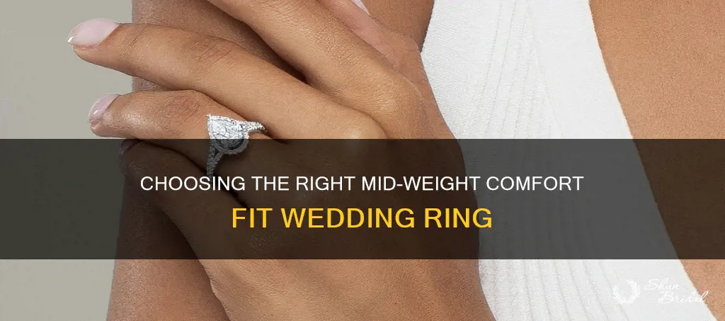 what is mid-weight comfort fit wedding ring