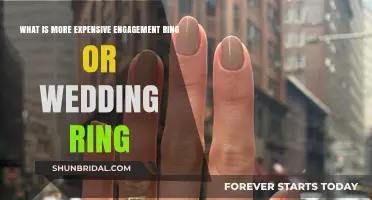 Engagement vs Wedding Rings: What's the Cost Difference?