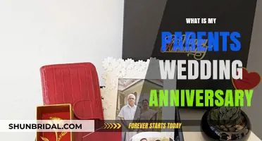 Celebrating Love: Discovering My Parents' Wedding Anniversary Date