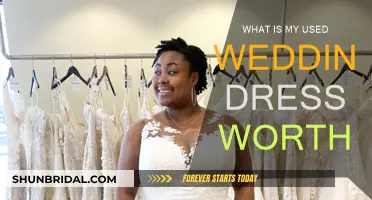 How Much Can You Get for Your Used Wedding Dress?