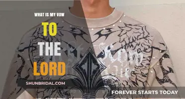 My Sacred Vow to the Lord: A Personal Commitment of Faith
