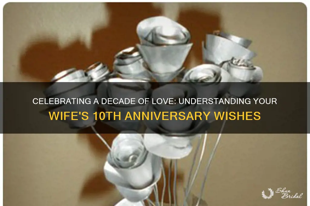 what is my wife expecting for her 10th wedding anniversary