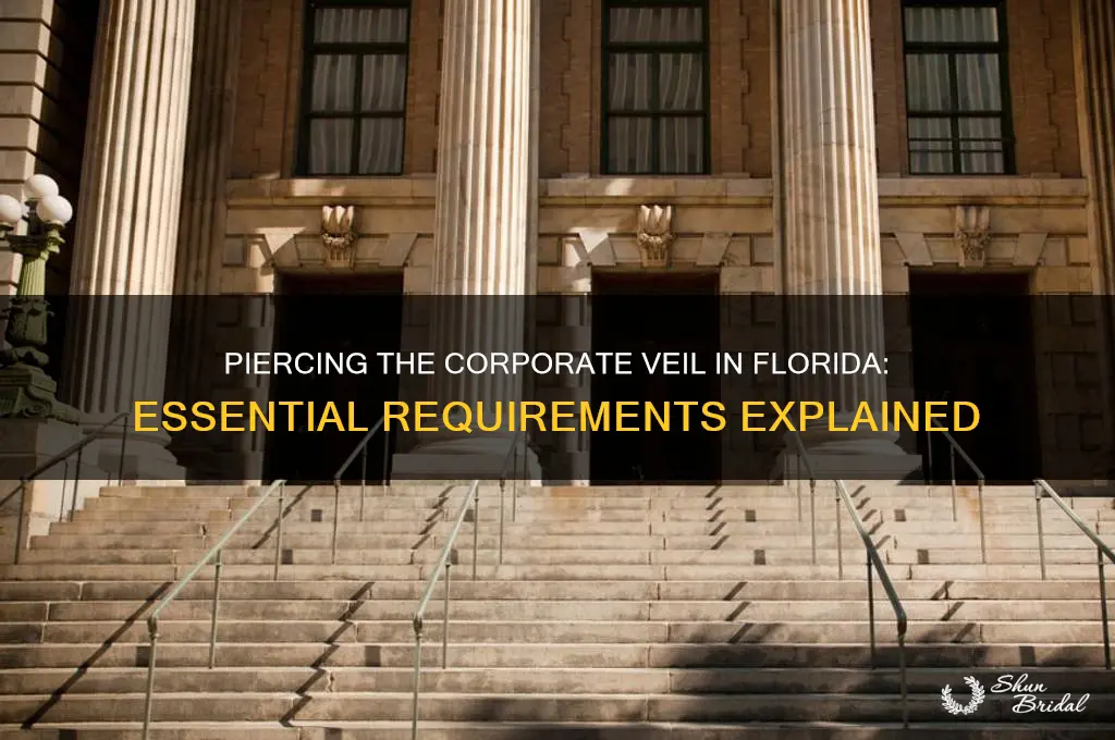 what is necessary to pierce corp veil florida