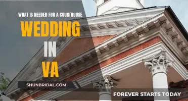 Guide to Courthouse Wedding Requirements in Virginia