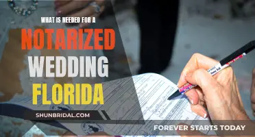 Florida Notarized Wedding: What You Need to Know