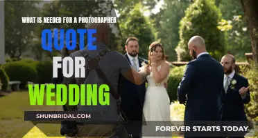 Wedding Photography Quotes: What to Include and Why