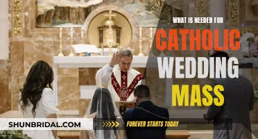 A Catholic Wedding Mass: What You Need to Know