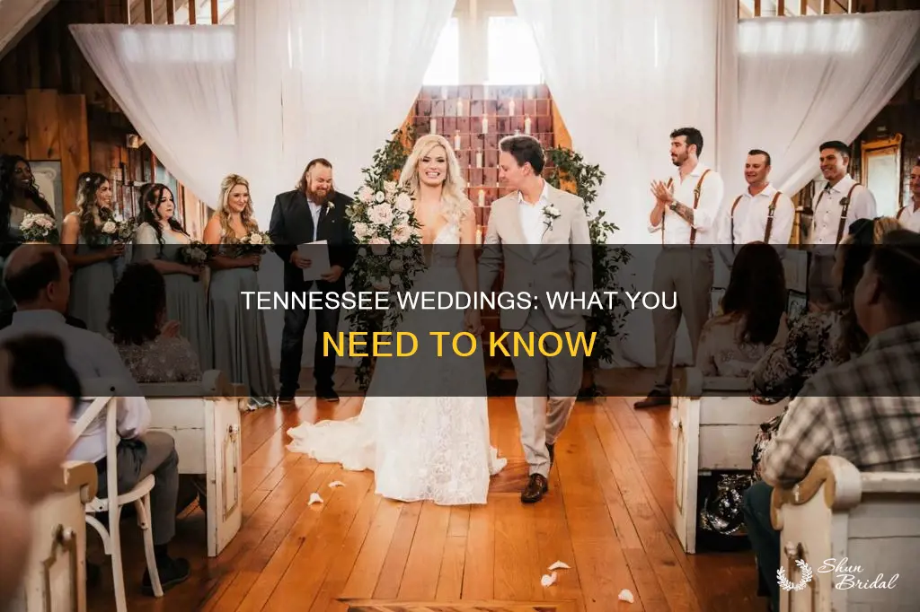 what is needed to do weddings in Tennessee
