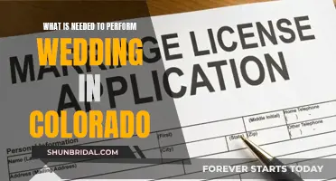 Colorado Wedding Requirements: All You Need to Know
