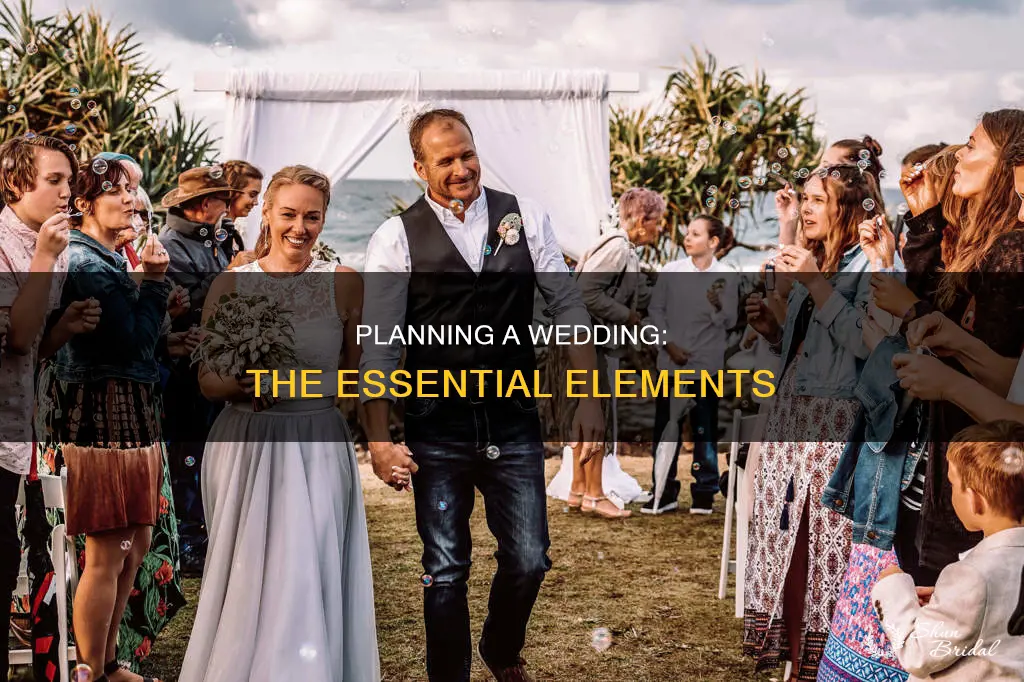 what is needed to proform a wedding