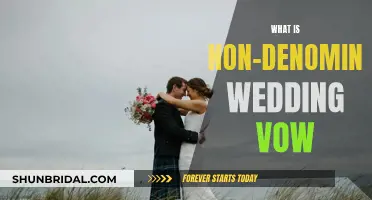 Personalized Wedding Vows: Non-Denominational Style