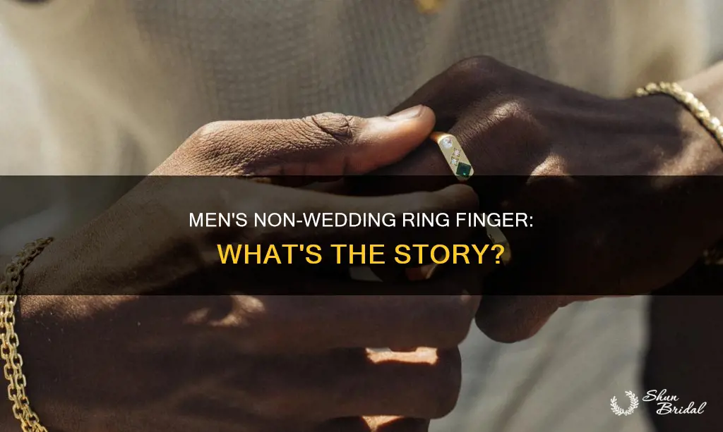 what is non wedding ring finger men