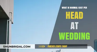 Understanding Average Wedding Costs: What’s a Normal Per-Head Expense?