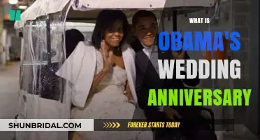 Celebrating Love: Barack and Michelle Obama's Wedding Anniversary Date