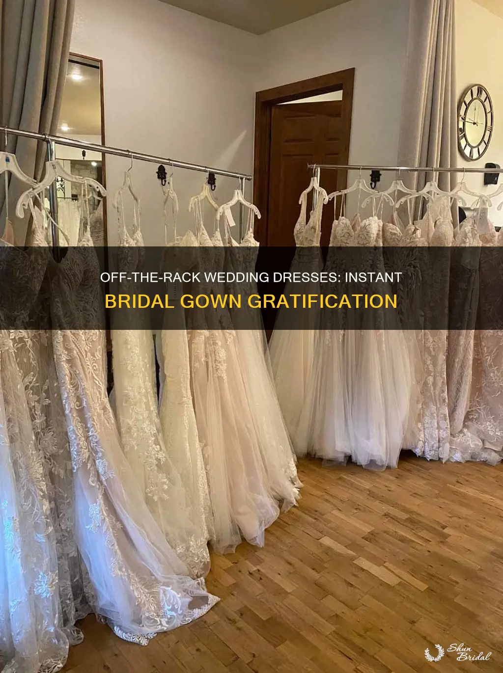 what is off the rack wedding dresses