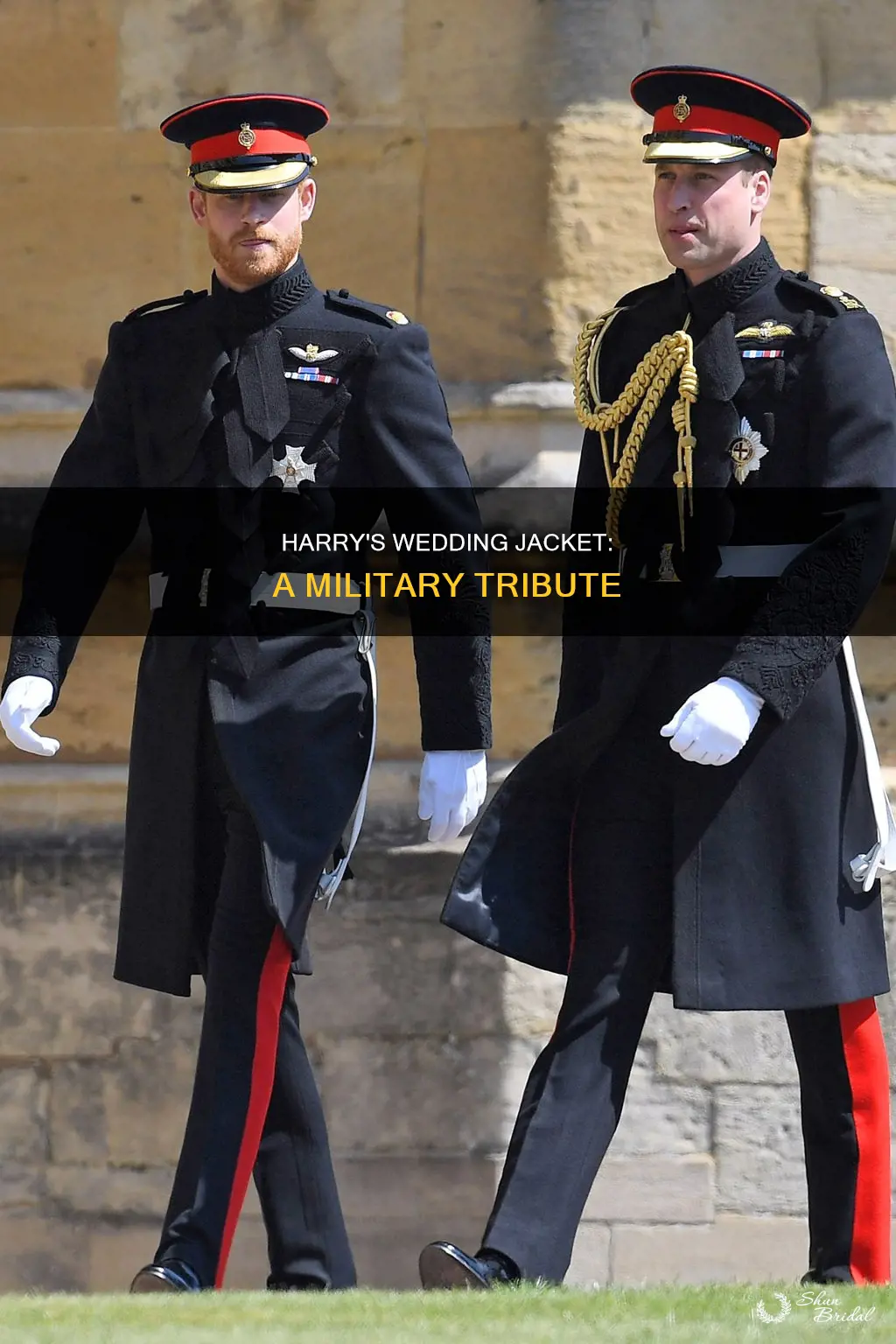 what is on the front of prince harry