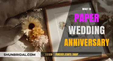 Celebrating One Year: The Meaning of Paper Wedding Anniversary