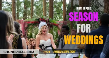 The Most Popular Time of Year to Get Married
